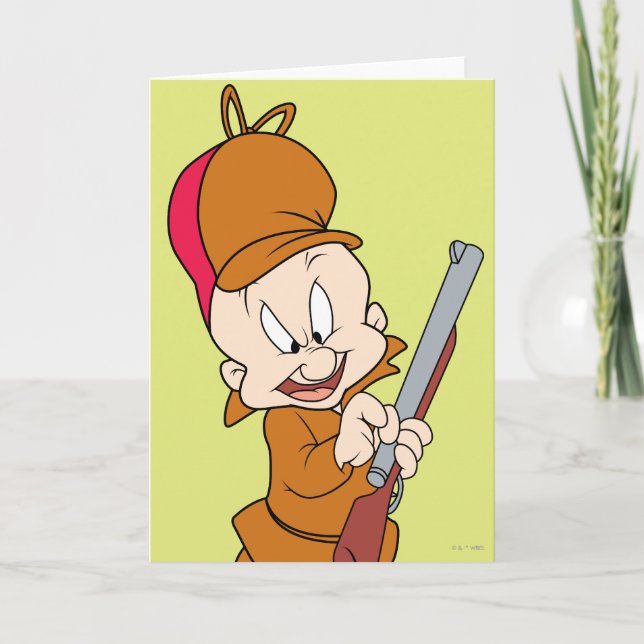 Cartão ELMER FUDD™ pronto para bater (Frente)