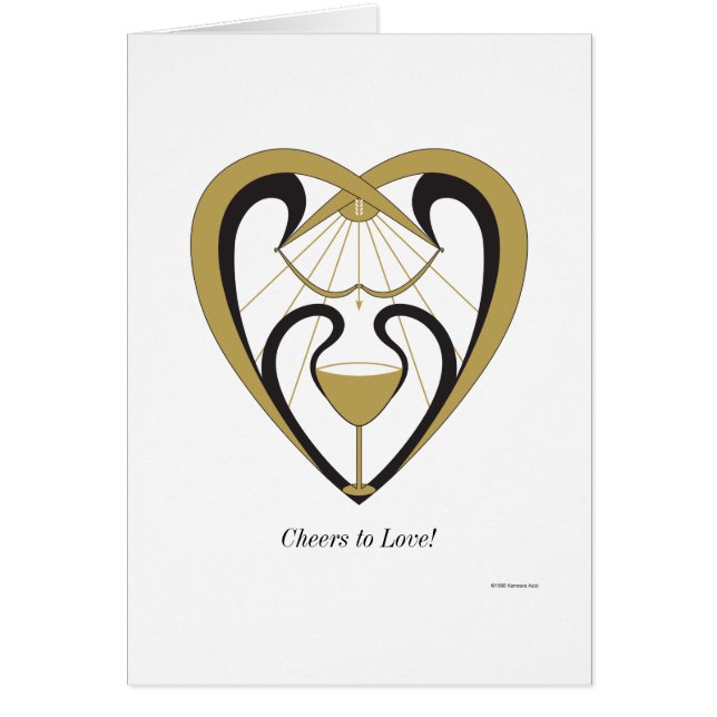 Cartão Elogios ao amor (Frente)