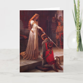 Cartão Elogios - Edmund Blair Leighton (1901)