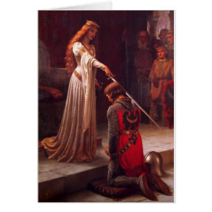 Cartão Elogios - Edmund Blair Leighton (1901)