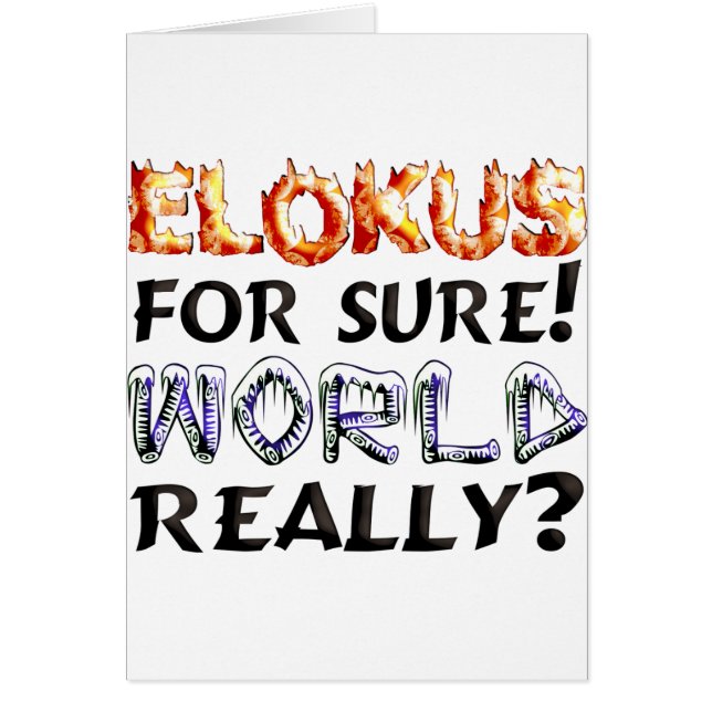 Cartão Elokut (Frente)