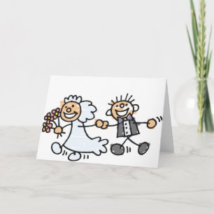 Cartão Elopemento De Elope De Casamento De Noiva E De Noi