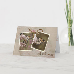 Cartão Em Breve, Monarch Butterflies