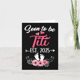 Cartão Em Breve Ser Titi Est 2025 Dia de as mães Primeira
