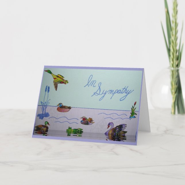 Cartão Em Colagem de Simpatia (Frente)