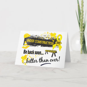 Cartão Em Construção Sarcoma