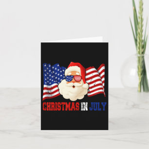 Cartão Em julho Havaiano Santa Orgulho Americano 4 de jul
