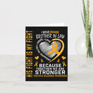 Cartão Em Março, Vestimos O Irmão Laranja Na Lei Múltipla