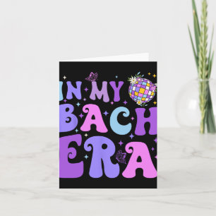 Cartão Em Minha Bach Era Bach Tour Disco Bachelorette Bri