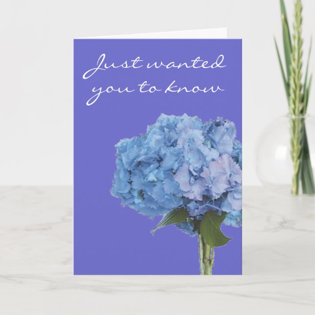 Cartão Em minhas orações (Frente)