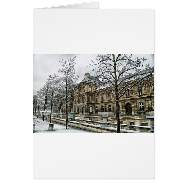 Cartão Em Paris (Frente)