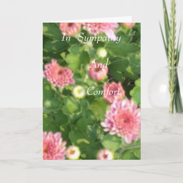 Cartão Em simpatia (Frente)