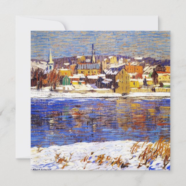 Cartão Em todo o Delaware (por Robert Spencer) (Frente)