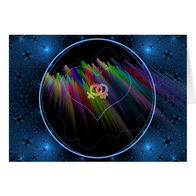 Cartão Em um mundo perfeito (Frente Horizontal)