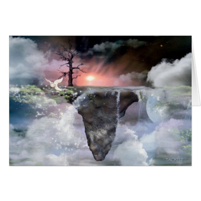 Cartão Em um outro lugar (Frente Horizontal)