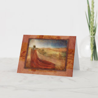 Cartão Em um Sonho Maasai