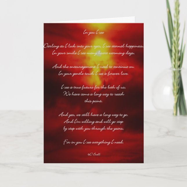 CARTÃO EM VOCÊ EU VER (Frente)