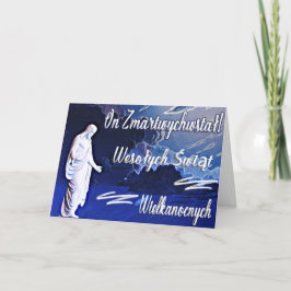 Cartão Em Zmartwywstał! - O kartka z de Wielkanocna