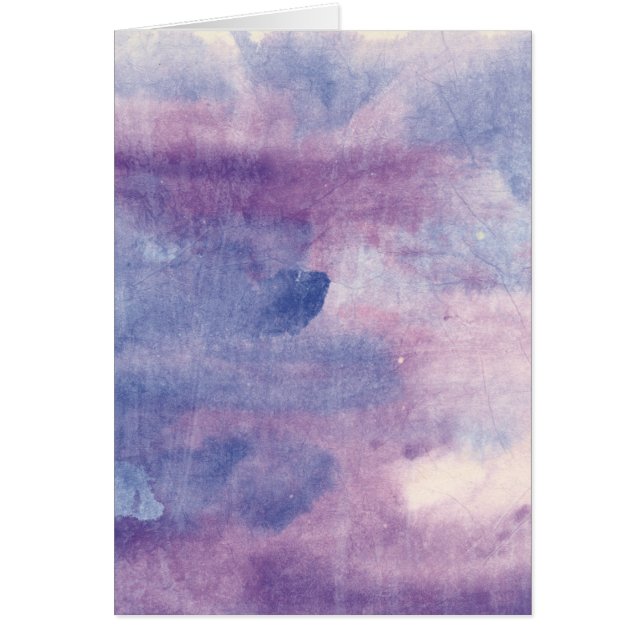 Cartão Embaçamento roxo II (Frente)