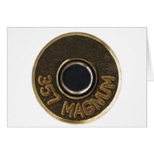 Cartão Embalagem de bronze do escudo de 357 magnum