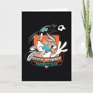 Cartão Emblema do Clube de Futebol do BUGS BUNNY™
