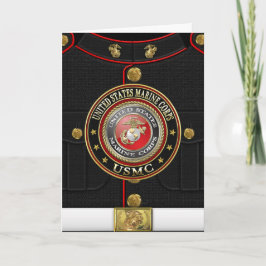 Cartão Emblema do USMC [Edição Especial] [3D]
