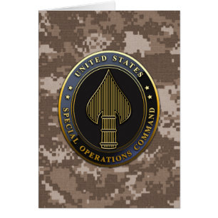 Cartão Emblema USSOCOM
