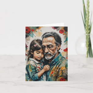 Cartão Embrace das memórias - simpatia