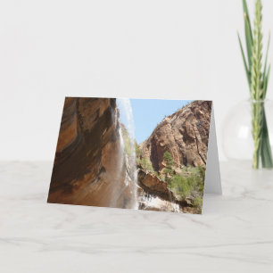 Cartão Emerald Piscina Falls II do Parque Nacional do Zio