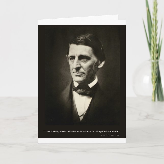 Cartão Emerson Love Of Beauty É Taste Love Cote Gifts (Frente)