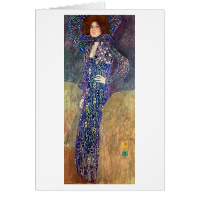 Cartão Emilie Floege, 1902 (Frente)