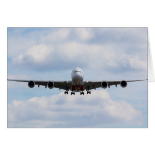 Cartão Emirados Airbus A380