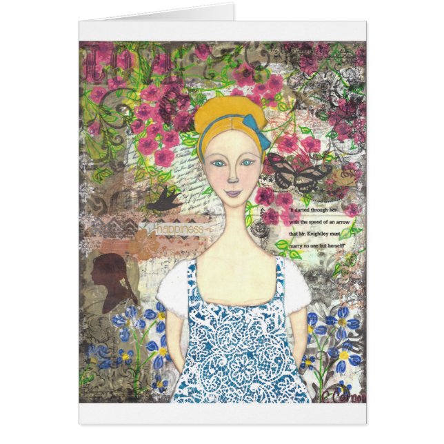 Cartão Emma Woodhouse (Frente)