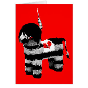 Cartão emo pinata
