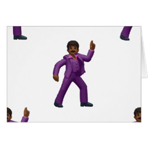 Cartão Emoji Dancing Man