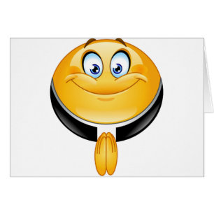 Cartão emoji do padre
