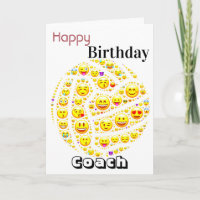 Emoji Theme Personalizado Netball Coach Aniversári