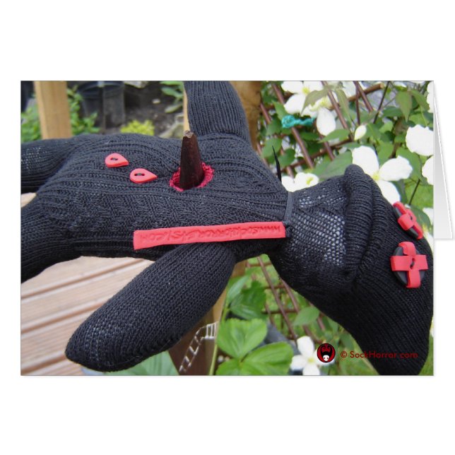 Cartão Empalado (Frente Horizontal)