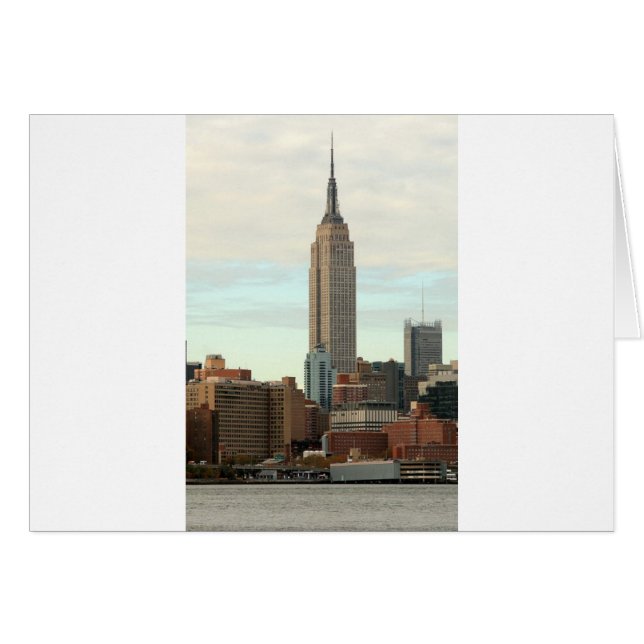 Cartão Empire State Building (Frente Horizontal)