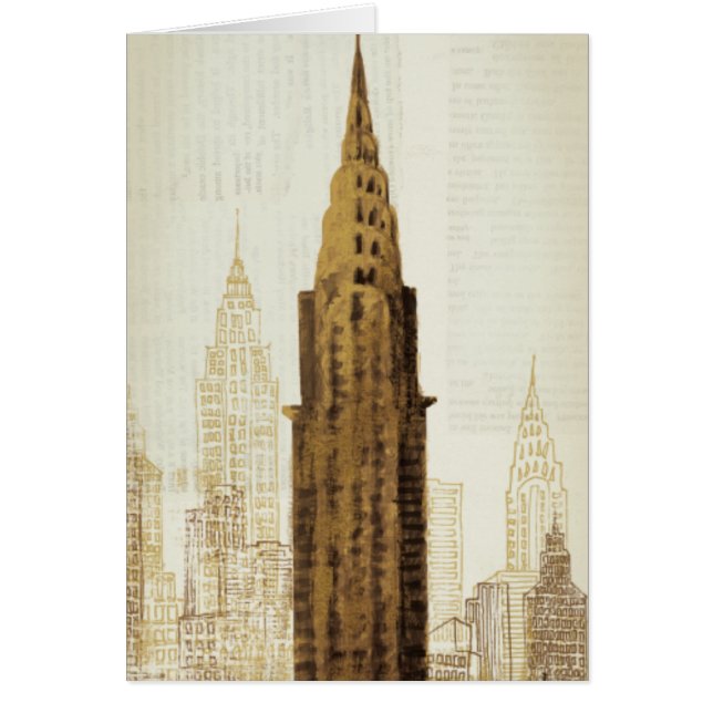 Cartão Empire State Building NYC (Frente)