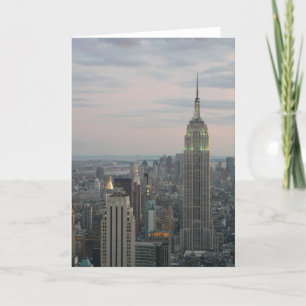 Cartão Empire State Twilight