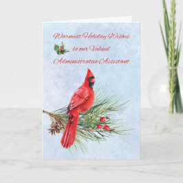 Cartão Empresa de Apreciação do Assistente Administrativo