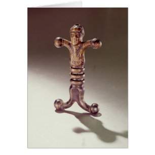 Cartão Empunhadura antropóide da espada