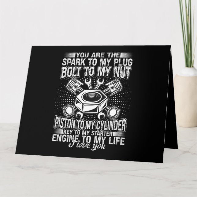 Cartão Empurrão De Cara Mecânica Para O Meu Pistão De Nut (Frente)