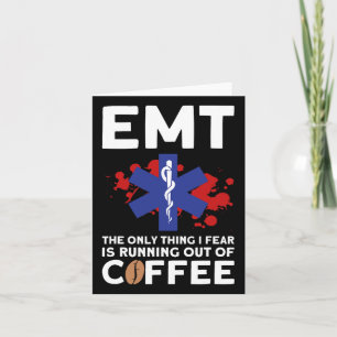 Cartão Emt Café - Engraçado Emt Halloween