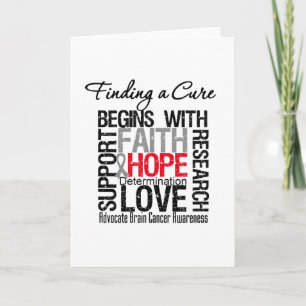 Cartão Encontrar um Cancer para o cérebro