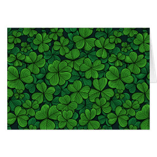 Cartão Encontre o trevo sortudo 2