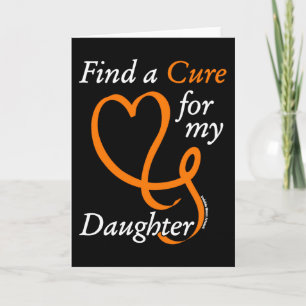 Cartão Encontre uma Cura/Coração/Filha...RSD/CRPS