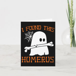 Cartão Encontrei Este Humeroso Esqueleto Fantasma De Hall