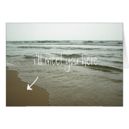 Cartão Encontro de vamos aqui